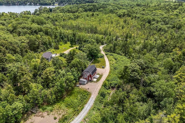 17 Applehead Way, Orrington, ME 04474 - aerial view of a forest and a large body of water