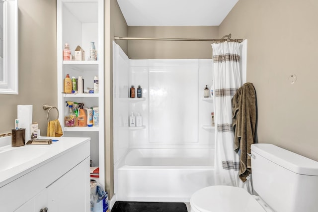 17 Applehead Way, Orrington, ME 04474 - bathroom featuring vanity and shower / bathtub combination with curtain