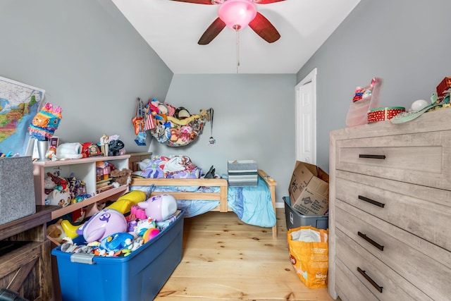 17 Applehead Way, Orrington, ME 04474 - bedroom featuring wood finished floors and ceiling fan