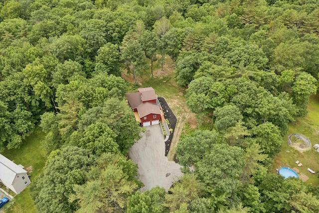 2288 W River Rd, Sidney, ME 04330 - aerial view of property's location featuring a forest