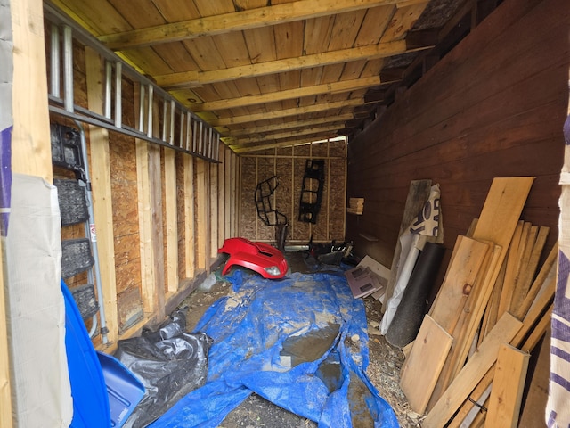 17 Cross St, Kingman Twp, ME 04451 - view of storage