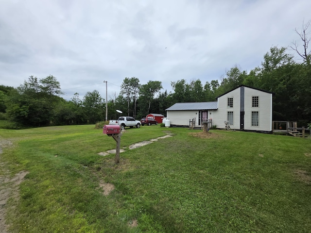 17 Cross St, Kingman Twp, ME 04451 - view of grassy yard