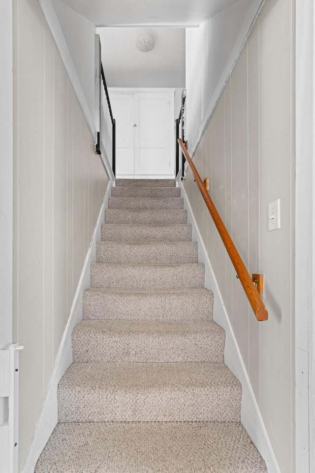 46 Meadow Way, Bath, ME 04530 - staircase with carpet