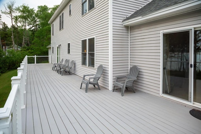 106 Sunset Bay Dr, Steuben, ME 04680 - view of deck