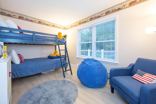 106 Sunset Bay Dr, Steuben, ME 04680 - bedroom featuring wood finished floors and baseboards