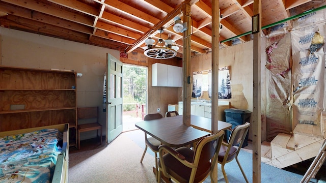 LotA Goodwin Road, Carthage, ME 04224 - dining space featuring carpet