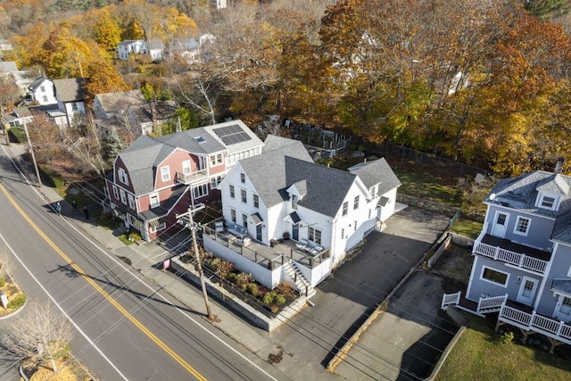 38 Atlantic Ave, Boothbay Harbor, ME 04538 - aerial perspective of suburban area