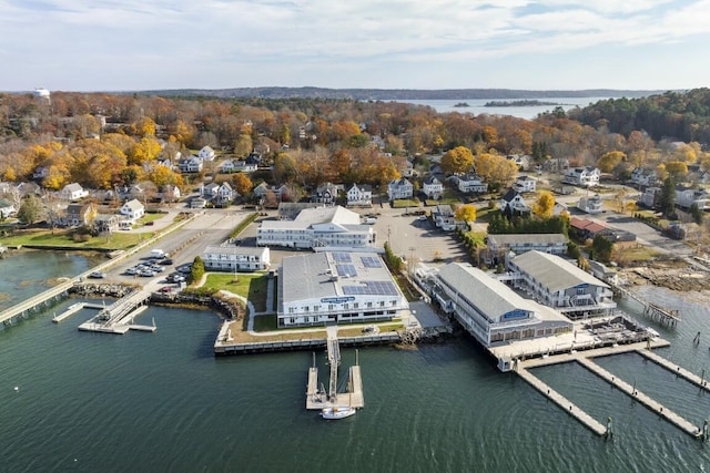 38 Atlantic Ave, Boothbay Harbor, ME 04538 - drone / aerial view of a large body of water