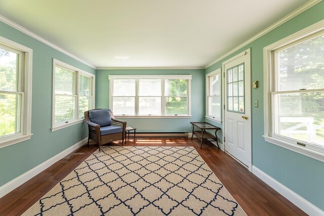 3 Curtis Ave, Camden, ME 04843 - sunroom / solarium with plenty of natural light and baseboard heating
