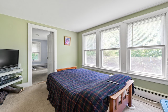 47 Fall Brook St, Portland, ME 04103 - bedroom featuring carpet floors and a baseboard radiator
