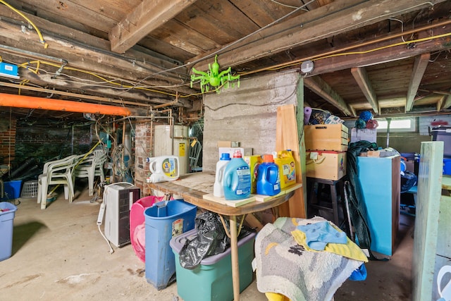 47 Fall Brook St, Portland, ME 04103 - basement featuring water heater