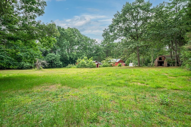 219 Mouse Ln, Alfred, ME 04002 - view of yard featuring an outbuilding