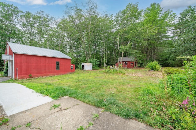 219 Mouse Ln, Alfred, ME 04002 - view of green lawn featuring a shed