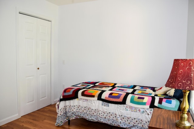 15 Good Heart Ln, Orrington, ME 04474 - bedroom with wood finished floors and baseboards