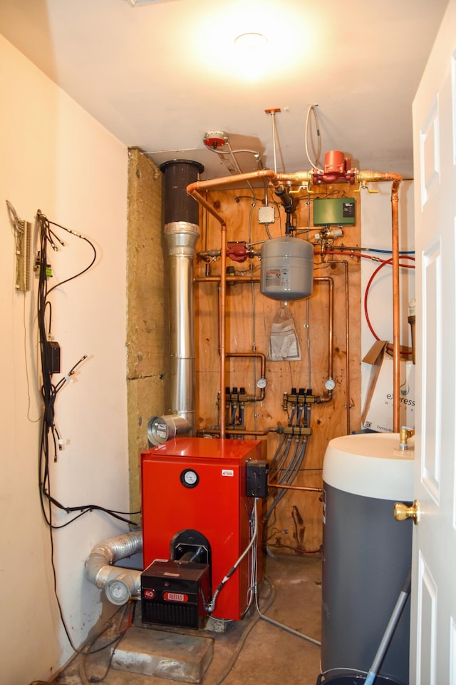 15 Good Heart Ln, Orrington, ME 04474 - utilities with a heating unit