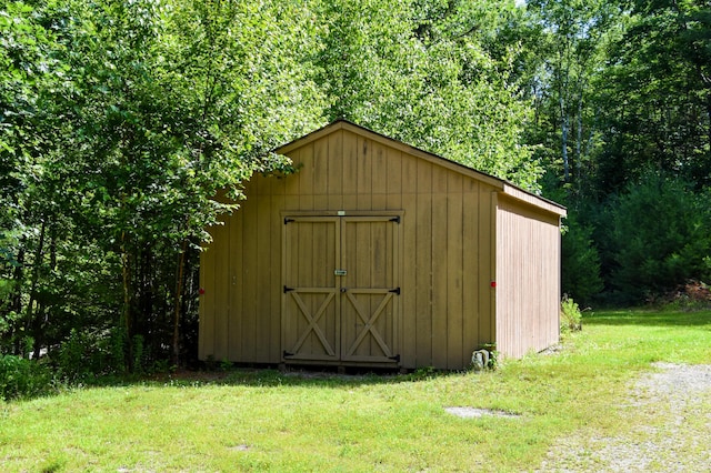 15 Good Heart Ln, Orrington, ME 04474 - view of shed