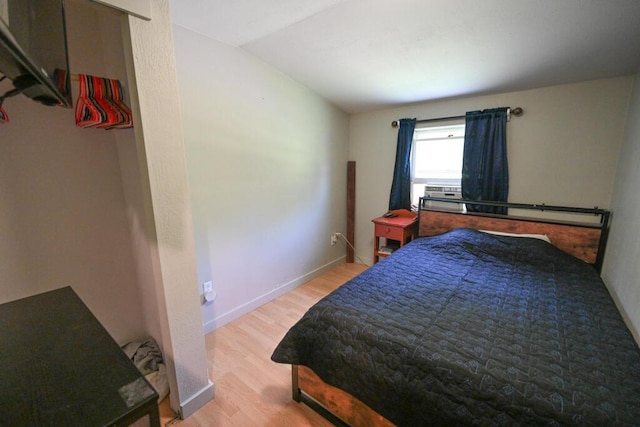 488 Bog Rd, Hermon, ME 04401 - bedroom featuring wood finished floors and baseboards