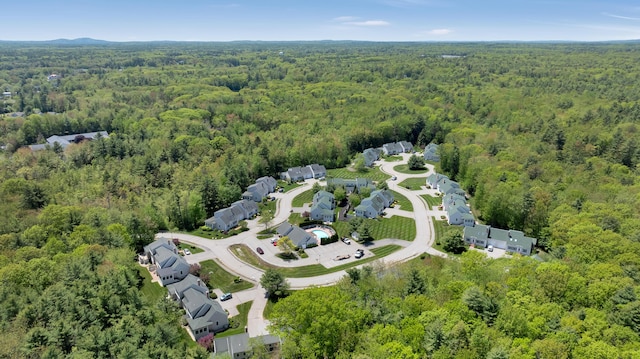 23 Chestnut Ln Unit 23, Wells, ME 04090 - view of property location featuring a heavily wooded area