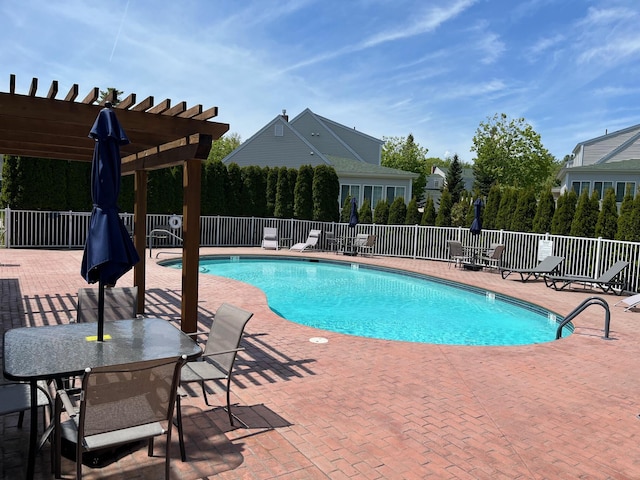 23 Chestnut Ln Unit 23, Wells, ME 04090 - community pool featuring a patio and a pergola