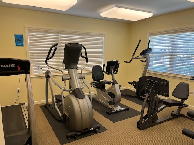 23 Chestnut Ln Unit 23, Wells, ME 04090 - workout area featuring baseboards
