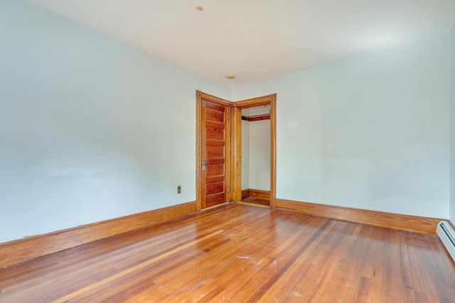 15 Snow Park, Bath, ME 04530 - empty room featuring light wood-type flooring and baseboard heating