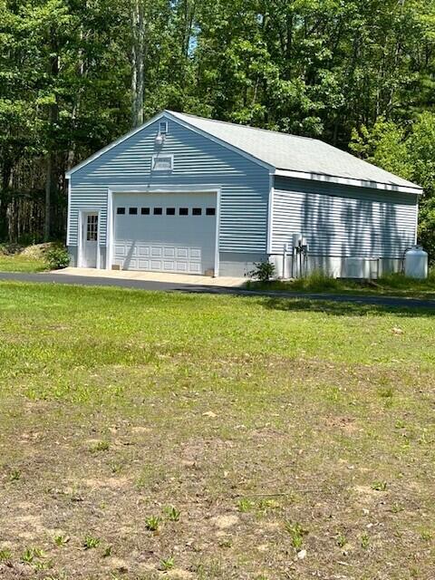 2 Oak Ridge Rd, Kennebunkport, ME 04046 - detached garage with view of wooded area