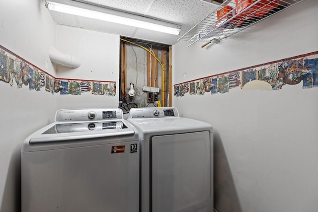 1 Castle View Ln, Belgrade, ME 04917 - washroom with independent washer and dryer