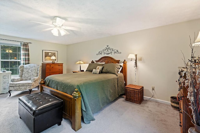 1 Castle View Ln, Belgrade, ME 04917 - bedroom with carpet flooring and a ceiling fan