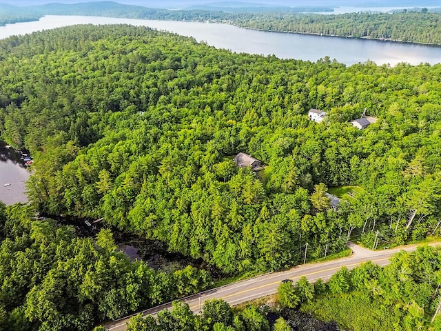 1 Castle View Ln, Belgrade, ME 04917 - aerial view of property and surrounding area with a nearby body of water