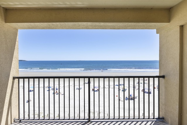 191 E Grand Ave Unit 504, Old Orchard Beach, ME 04064 - balcony featuring view of water and beach