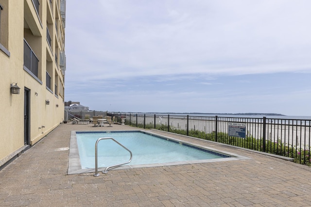 191 E Grand Ave Unit 504, Old Orchard Beach, ME 04064 - community pool with a patio area and a water view