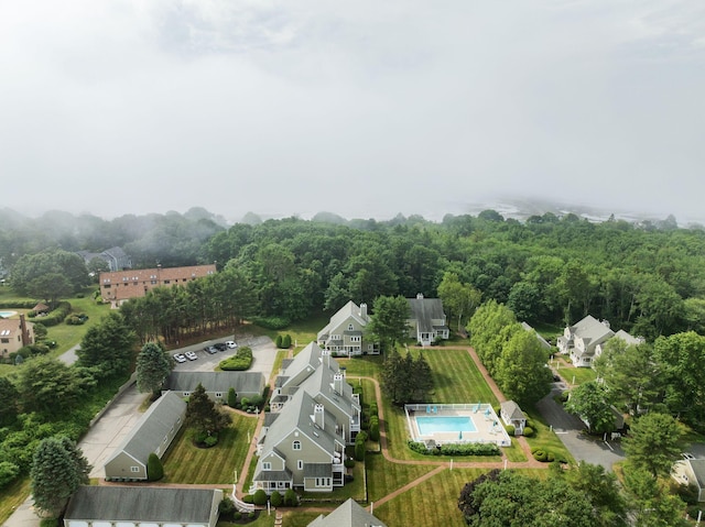 239 Sea Rd Unit 32, Kennebunk, ME 04043 - aerial view of residential area with a pool