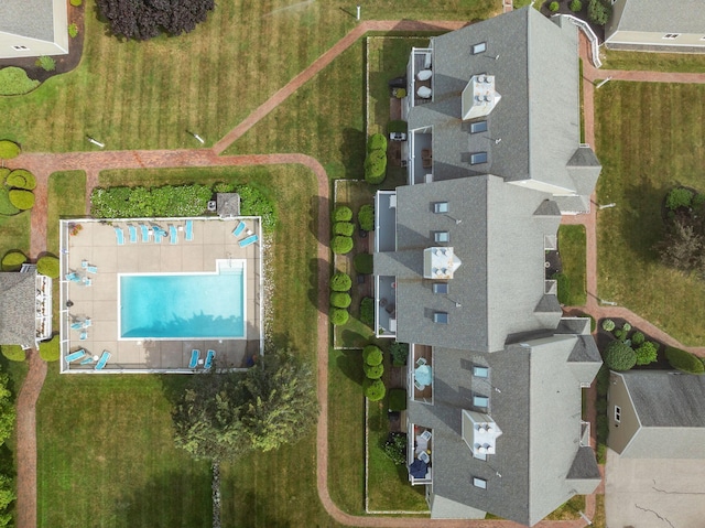 239 Sea Rd Unit 32, Kennebunk, ME 04043 - aerial view of a pool area