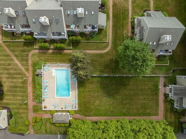 239 Sea Rd Unit 32, Kennebunk, ME 04043 - aerial view of residential area with a pool