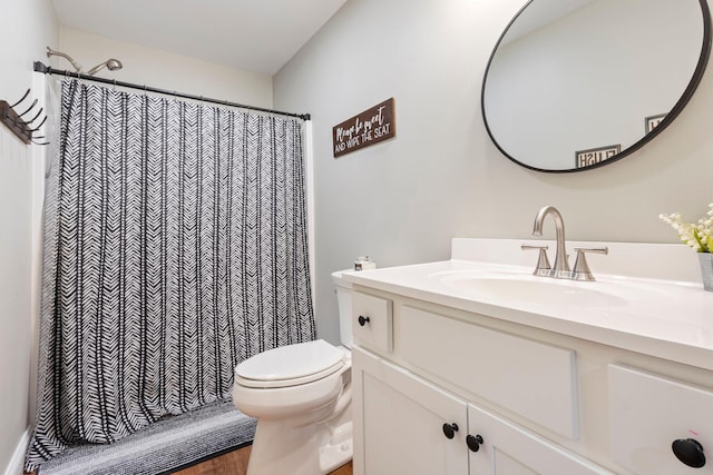 18 Serenity Ln, Harrison, ME 04040 - full bath with vanity and a shower with curtain