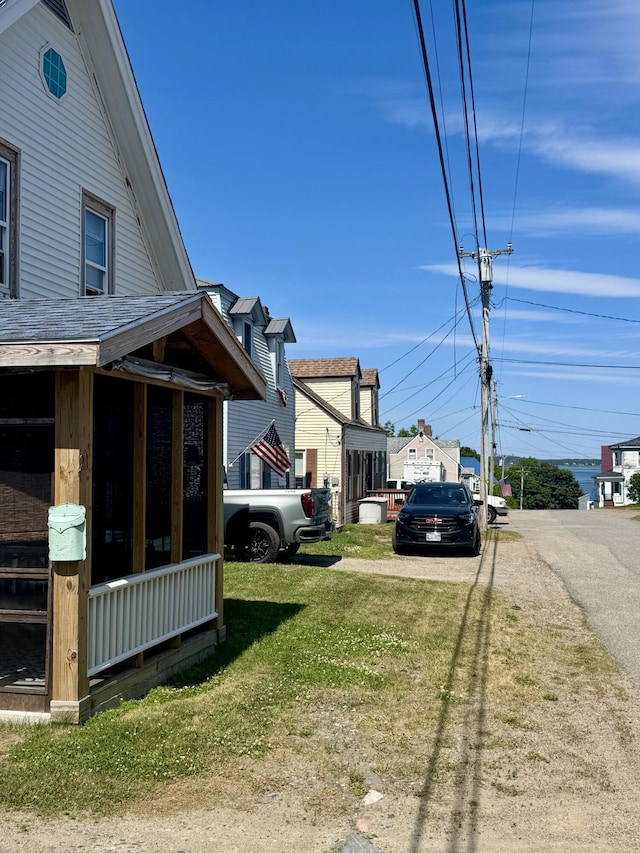 21 Wilson St, Eastport, ME 04631 - view of asphalt road