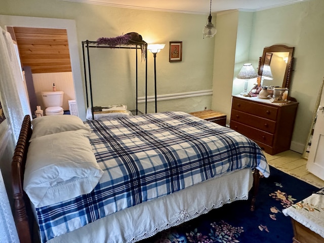21 Wilson St, Eastport, ME 04631 - bedroom with ornamental molding