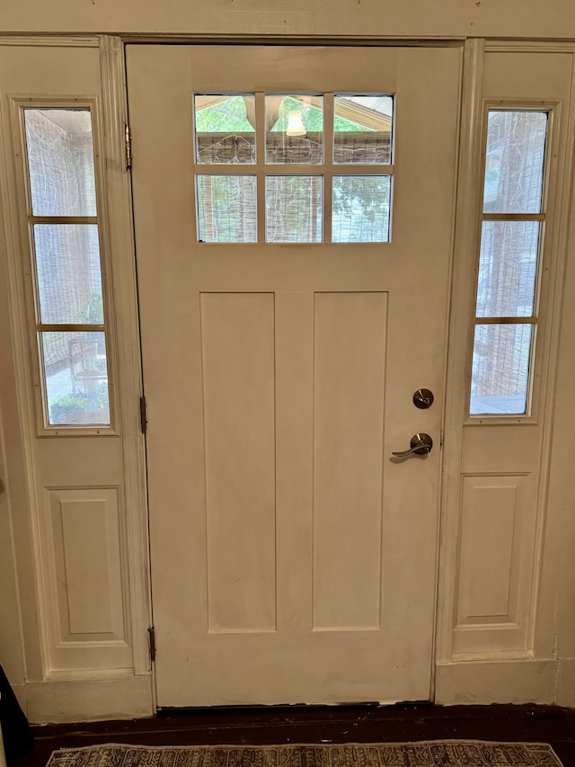 21 Wilson St, Eastport, ME 04631 - doorway to outside featuring plenty of natural light