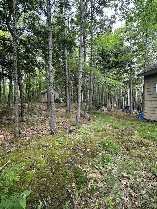 322 Lamb Rd, Roxbury, ME 04275 - view of yard