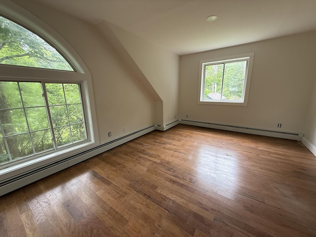 27 Bradford Rd, Wiscasset, ME 04578 - spare room with baseboard heating and wood finished floors