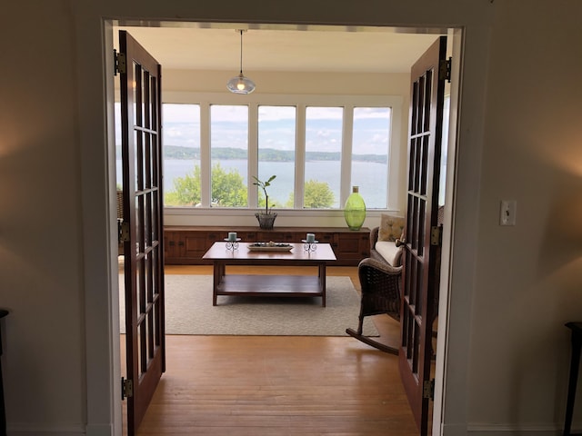 95 Main St, Lubec, ME 04652 - sunroom with healthy amount of natural light and a water view