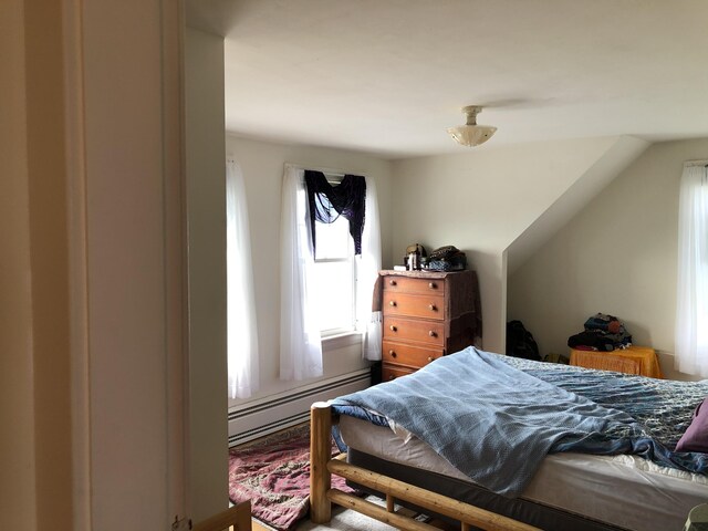 95 Main St, Lubec, ME 04652 - bedroom featuring a baseboard radiator