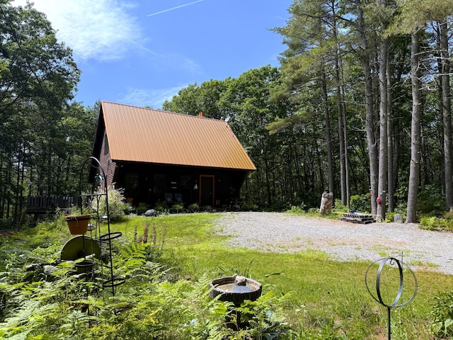 1199 Bunker Hill Rd, Jefferson, ME 04348 - view of grassy yard