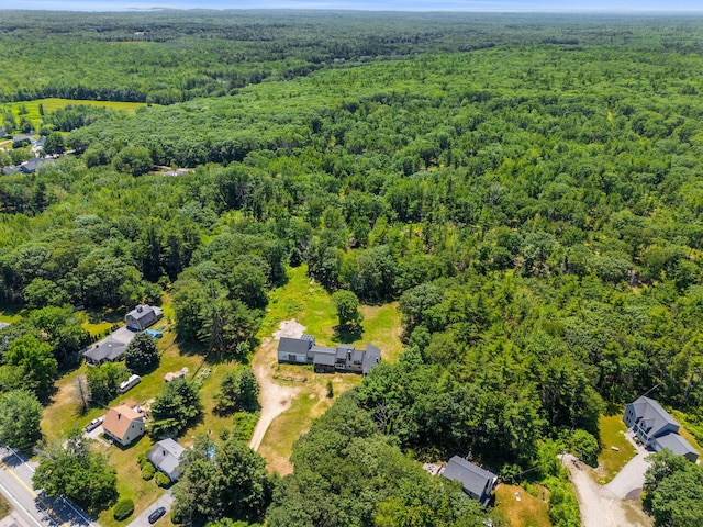 276 W St, Biddeford, ME 04005 - drone / aerial view of a heavily wooded area
