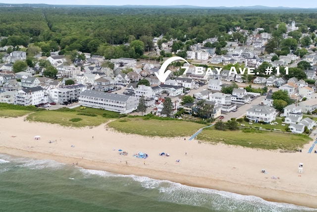 7 Bay Ave Unit 11, Old Orchard Beach, ME 04064 - drone / aerial view of a forest and expansive beach