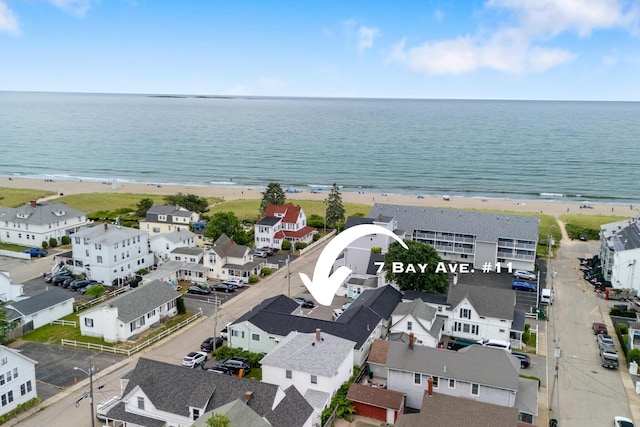7 Bay Ave Unit 11, Old Orchard Beach, ME 04064 - aerial view of residential area with extended coastline