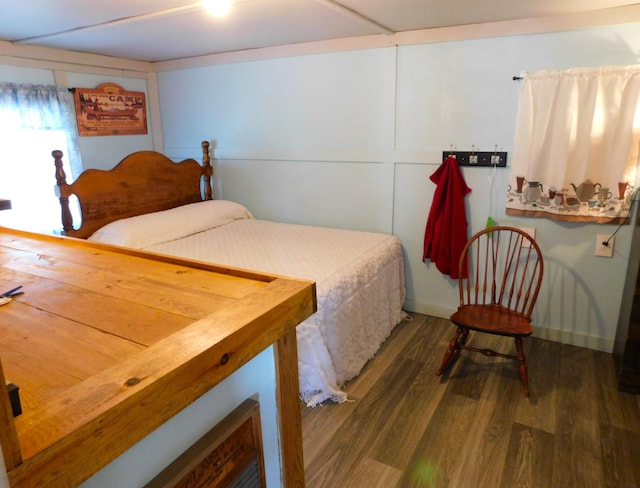 208 Fern Rd, Dexter, ME 04930 - bedroom featuring wood finished floors
