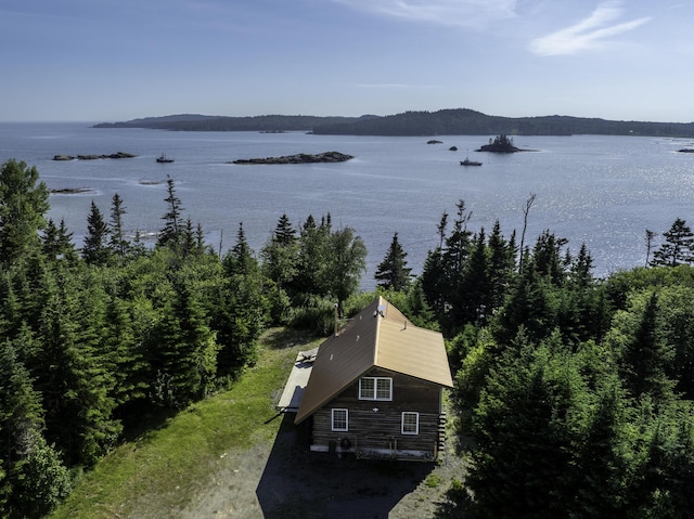 69 Jims Head Rd, Lubec, ME 04652 - drone / aerial view of a large body of water