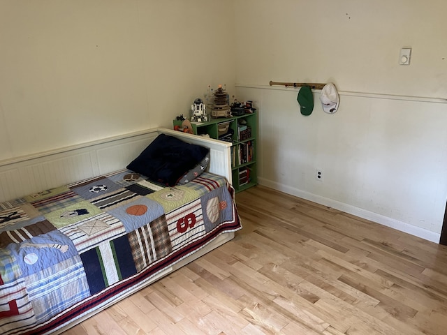 363 Oak Point Rd, Trenton, ME 04605 - bedroom featuring wood finished floors and baseboards