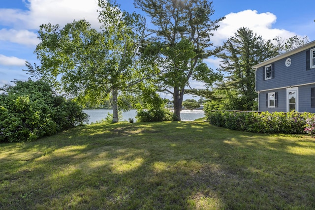 16 Christensen Ln, Kennebunk, ME 04043 - view of green lawn featuring a water view